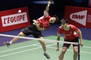 国羽法国公开赛三金收官 奥运赛场的提前预演？